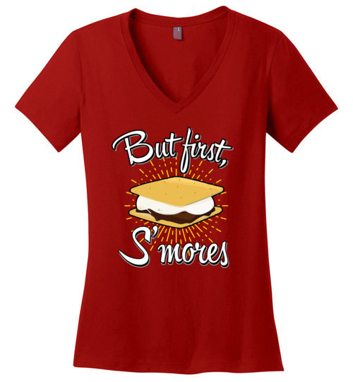 But First Smores V-Neck