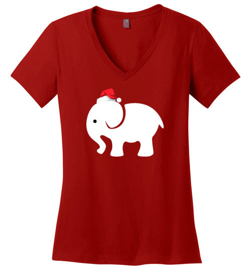White Elephant V-Neck