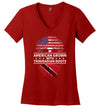 American Grown Trinidadian Roots V-Neck