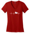 Chinchilla Heartbeat V-Neck