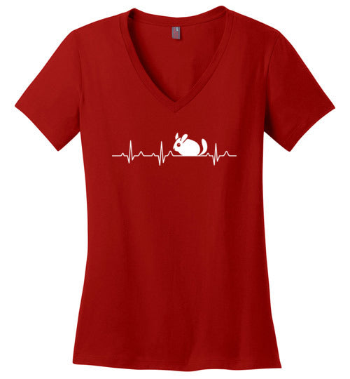 Chinchilla Heartbeat V-Neck