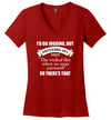 Christian Jogging But Proverbs V-Neck