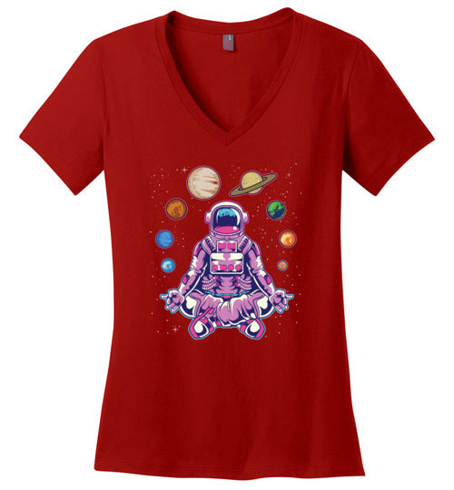 Astronaut Yoga V-Neck