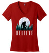 Bigfoot Believe V-Neck