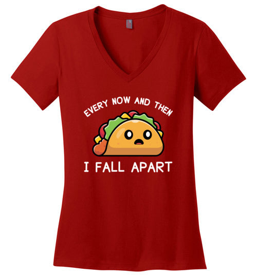 Taco Fall Apart V-Neck