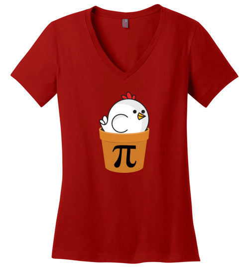 Chicken Pot Pi V-Neck