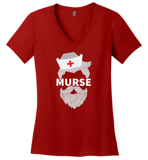 Murse Male Nurse V-Neck