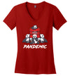 Panda Pandemic V-Neck