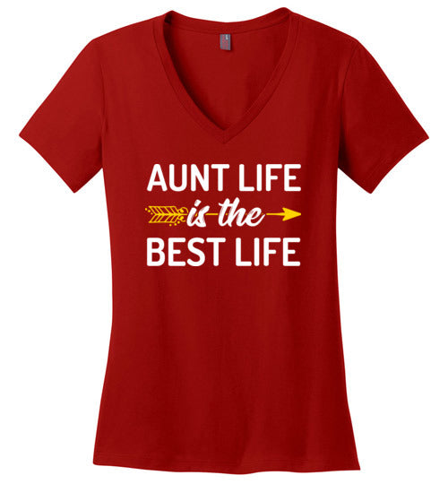 Aunt Life Best Life V-Neck