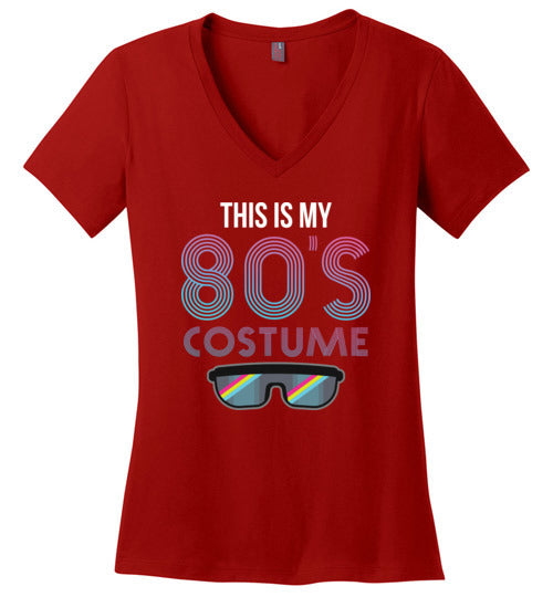 This Is My 80s Costume V-Neck