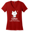 Cation Pawsitive Charge V-Neck