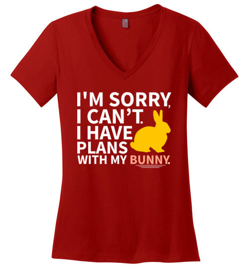 Bunny Plans V-Neck