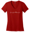 Hiking Heartbeat V-Neck