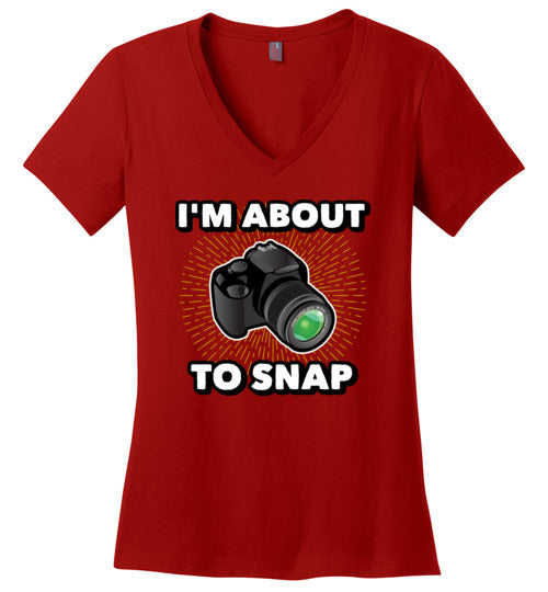 Photographer Snap V-Neck