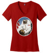 Sloth Astronaut V-Neck