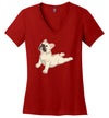 French Bulldog Yoga V-Neck