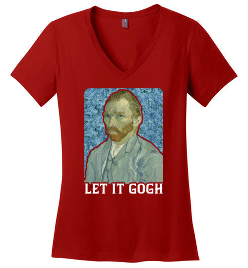 Van Gogh Let It Gogh V-Neck