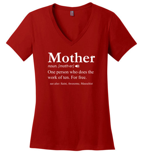 Mother Definition V-Neck