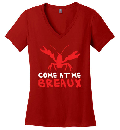 Crawfish Come At Me Breaux V-Neck