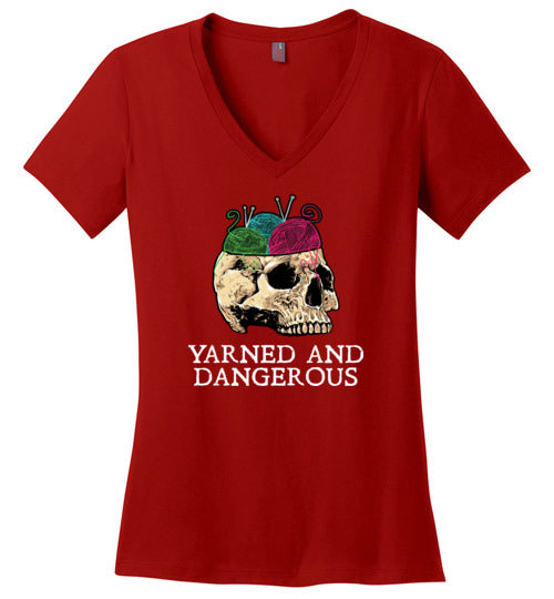 Yarned And Dangerous V-Neck
