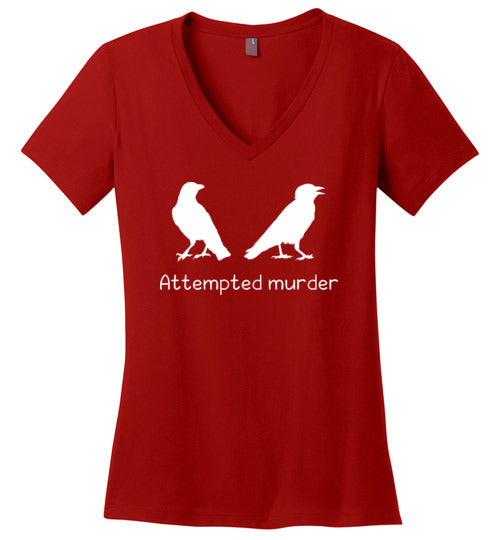 Crows Attempted Murder V-Neck