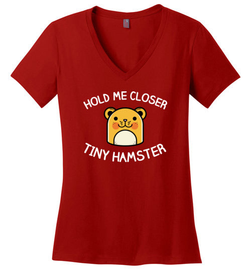 Hold Me Closer Tiny Hamster V-Neck