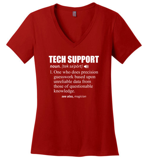 Tech Support V-Neck