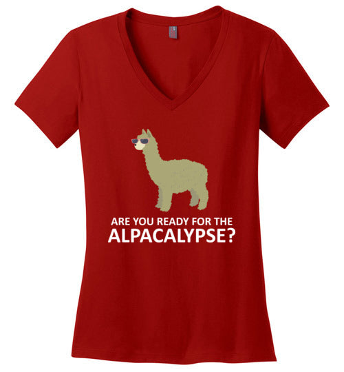 Alpacalypse Are You Ready V-Neck
