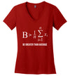 Be Greater Than Average Math V-Neck