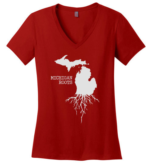 Michigan Roots V-Neck