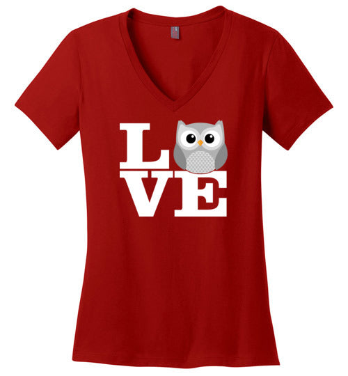 Love Owl V-Neck