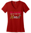 Art Teachers Do It For The Monet V-Neck