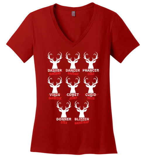 Reindeer Hunter V-Neck