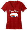 Papa Bear LGBT V-Neck