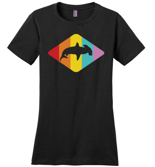 Retro Hammerhead Shark