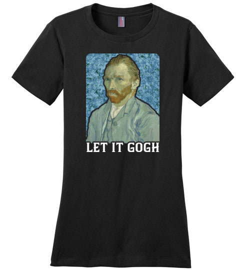 Van Gogh Let It Gogh Canvas