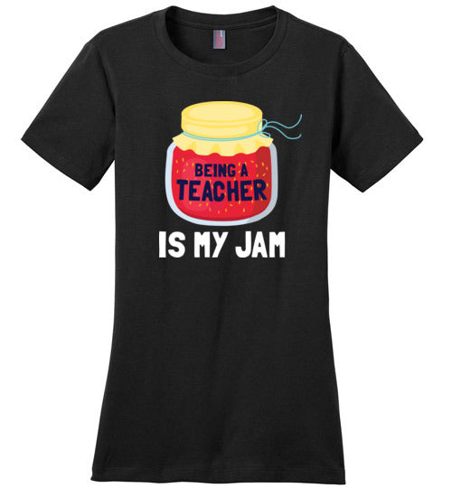 Being a Teacher Is My Jam Canvas