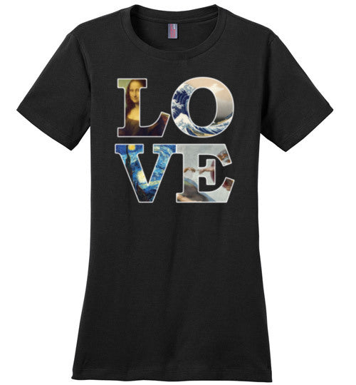 Love Art Masterpieces Canvas