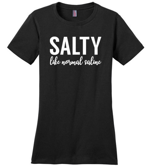Salty Like Normal Saline Canvas