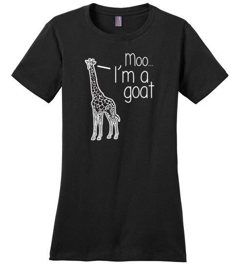 Moo Giraffe Goat Canvas