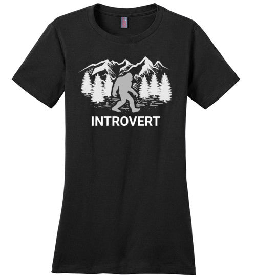 Bigfoot Introvert Canvas