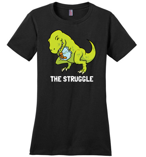 T-Rex Cookies Struggle Short Arm Canvas