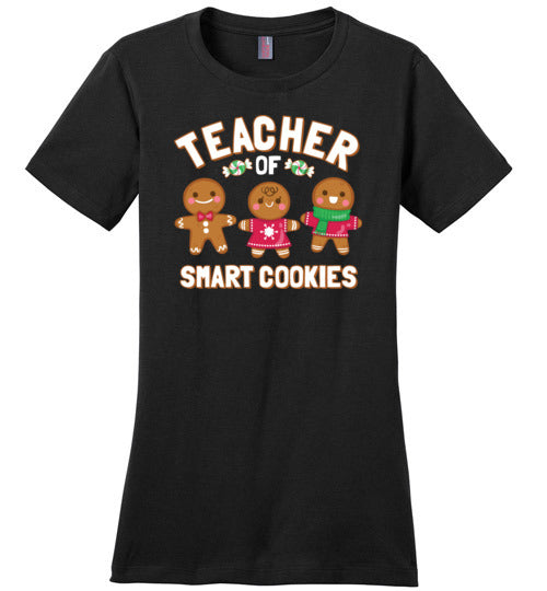 Gingerbread Teacher Of Smart Cookies Canvas