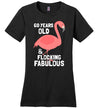 60 Years Old Flocking Fabulous Canvas