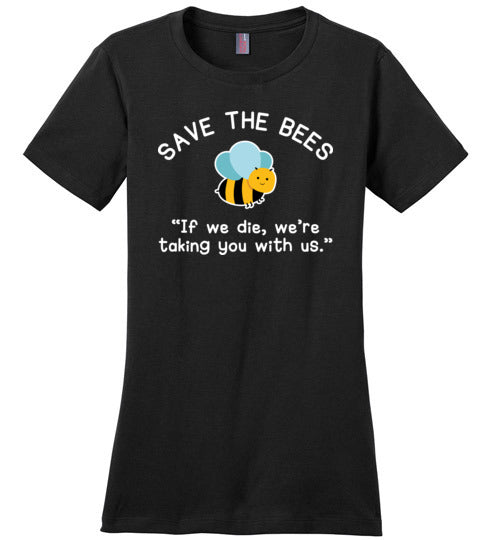 Save The Bees Taking You With Us Canvas