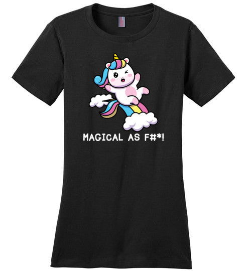 Unicorn Magical as F Canvas