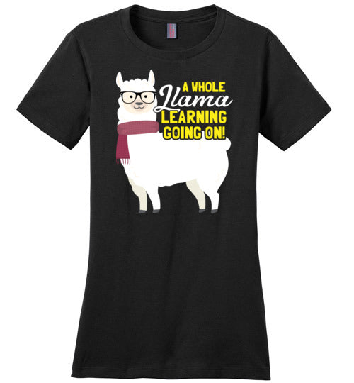 A Whole Llama Learning Going On