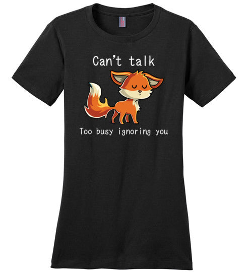 Fox Can't Talk Too Busy Ignoring You