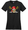 Pirate Skull Crossed Swords Canvas
