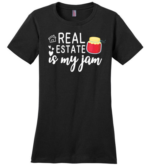 Real Estate Is My Jam Canvas
